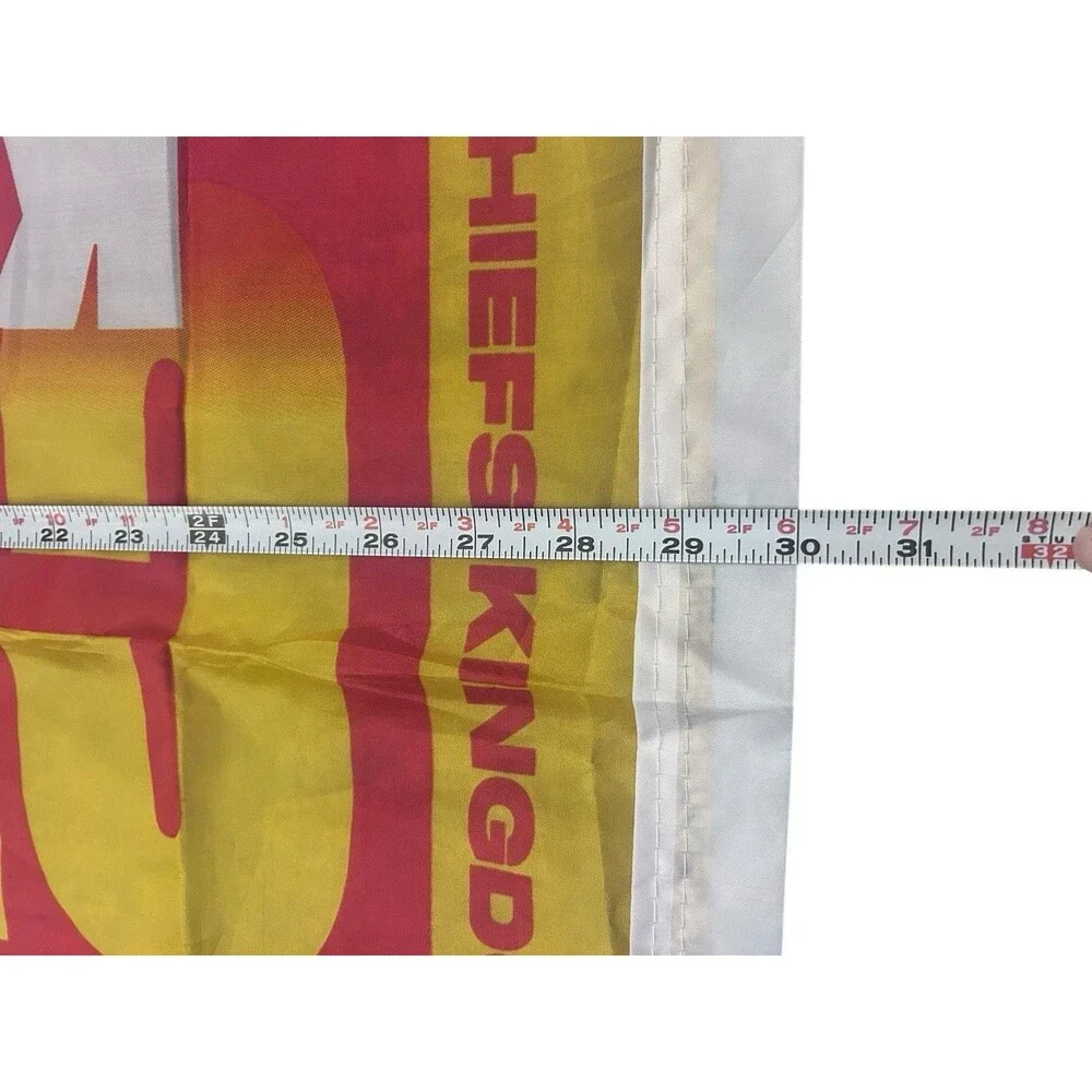 2022 Red Friday Flag Kansas City Chiefs Kingdom NFL Football 21” X 30” #9 Series